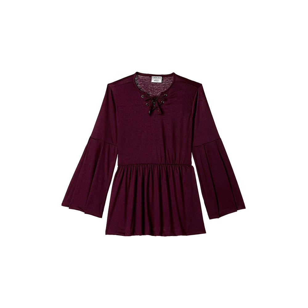 Y neck style for girl